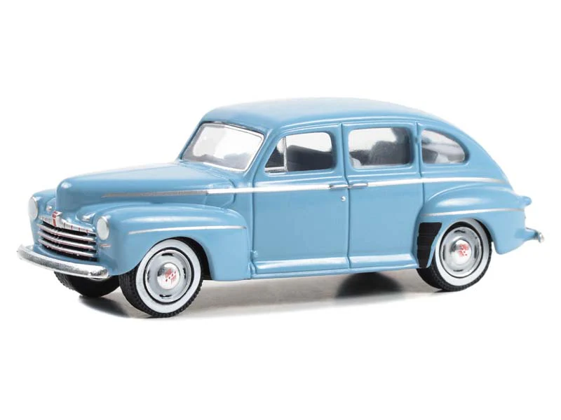 CHASE 1946 Ford Super Deluxe Fordor - Fifty Years of Progress (Anniversary Collection Series 16) Diecast 1:64 Scale Model - Greenlight 28140A - Image 2