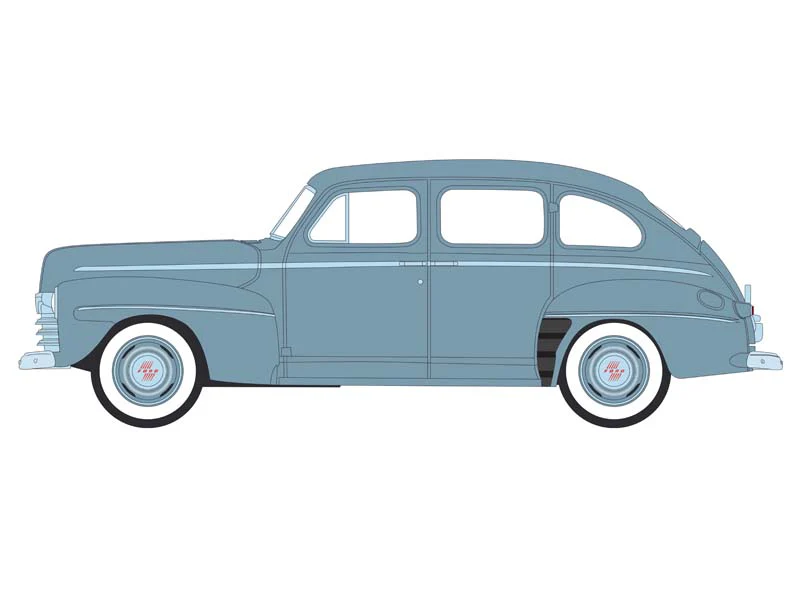 CHASE 1946 Ford Super Deluxe Fordor - Fifty Years of Progress (Anniversary Collection Series 16) Diecast 1:64 Scale Model - Greenlight 28140A - Image 3
