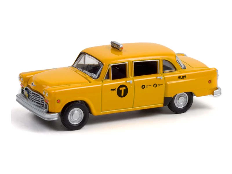CHASE 1974 Checker Motors Marathon A11 N.Y.C. Taxi - John Wick (Hollywood Series 33) Diecast 1:64 Scale Model - Greenlight 44930F - Image 2
