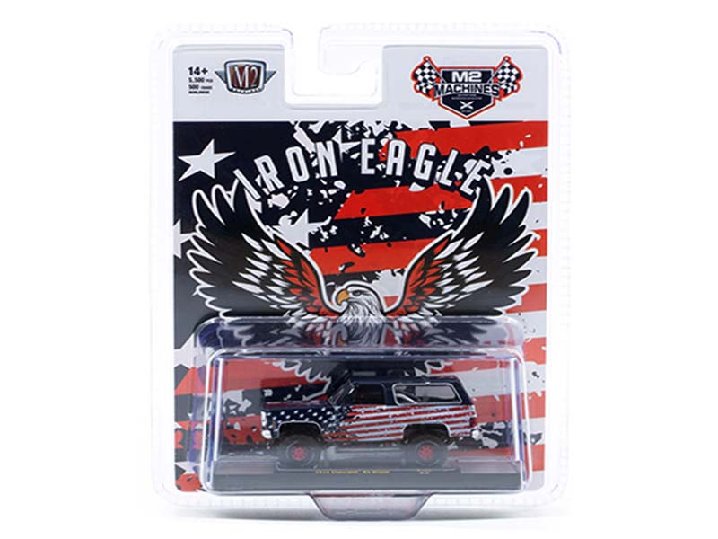 1974 Chevrolet K5 Blazer - Iron Eagle Diecast 1:64 Scale Models - M2 Machines 31500-HS60 - Image 2