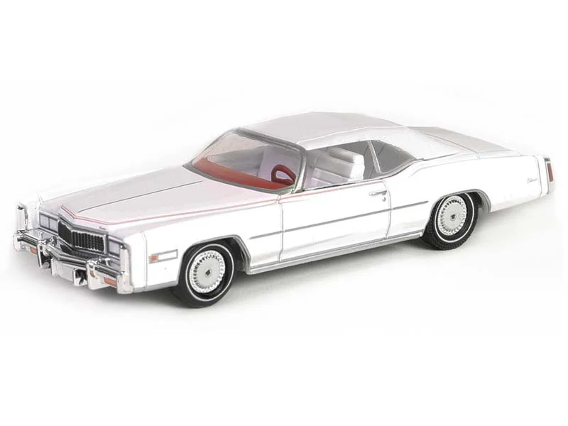 CHASE 1976 Cadillac Eldorado Convertible - Bicentennial Edition (Anniversary Collection Series 16) Diecast 1:64 Scale Model - Greenlight 28140B - Image 2