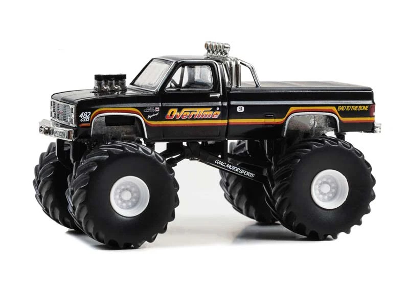 1985 GMC K3500 Sierra Classic - Overtime (Kings of Crunch Series 14) Diecast 1:64 Scale Models - Greenlight 49140B