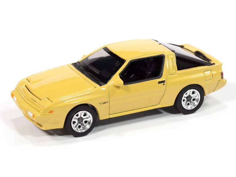 1988 Chrysler Conquest TSi San Marino Yellow (Premium 2025 Release Version B) Diecast 1:64 Scale Model - Auto World AWSP187B