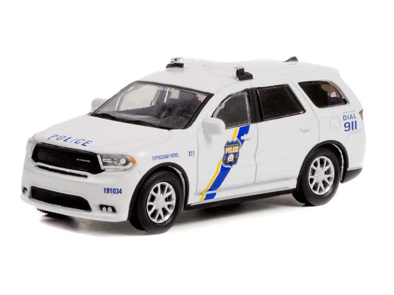 CHASE 2019 Dodge Durango - Philadelphia Pennsylvania Police (Hot Pursuit Series 41) Diecast 1:64 Scale Model - Greenlight 42990E - Image 2