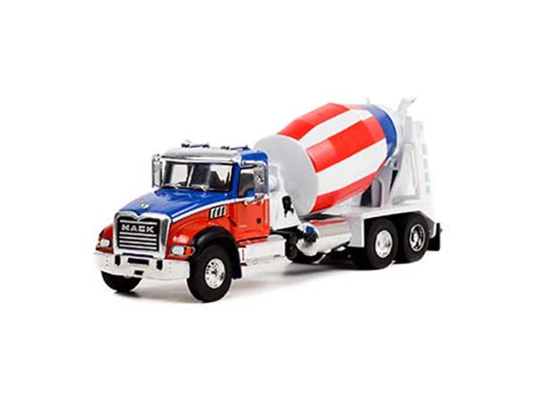 CHASE 2019 Mack Granite Cement Mixer (S.D. Trucks) Series 15 Diecast 1:64 Scale Model - Greenlight 45150C - Image 2