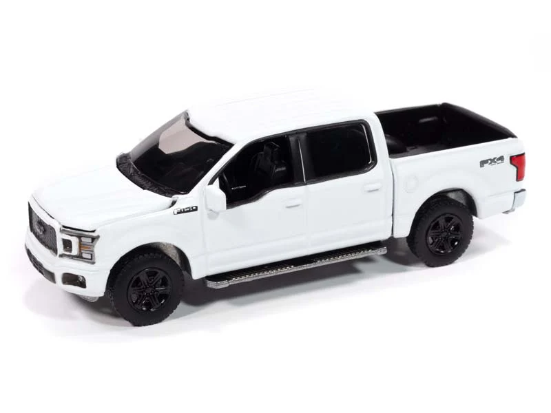 CHASE 2020 Ford F-150 FX4 Oxford White (Premium 2025 Release Version A) Diecast 1:64 Scale Model - Auto World AWSP188A - Image 2