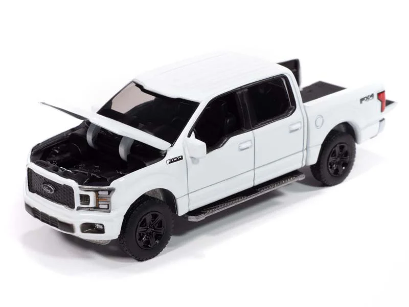 CHASE 2020 Ford F-150 FX4 Oxford White (Premium 2025 Release Version A) Diecast 1:64 Scale Model - Auto World AWSP188A - Image 3