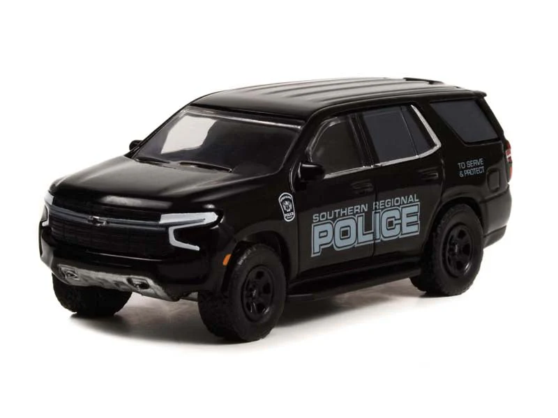 CHASE 2021 Chevrolet Tahoe Police Pursuit Vehicle (PPV) - Pennsylvania Police Department (Hot Pursuit) 1:64 Scale Model - Greenlight 30342 - Image 2