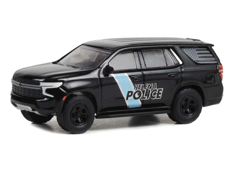 CHASE 2022 Chevrolet Tahoe Police Pursuit Vehicle (PPV) - Helena Police Department Alabama Diecast 1:64 Scale Model - Greenlight 30416 - Image 2