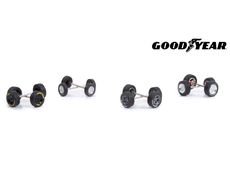 CHASE Auto Body Shop - Goodyear Tires (Wheel & Tire Packs) Series 6 Diecast 1:64 Scale Model - Greenlight 16110B - Image 2