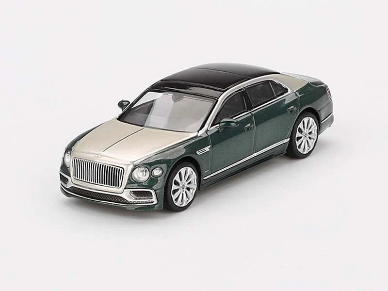 CHASE Bentley Flying Spur – White Sand Verdant (Mini GT) Diecast 1:64 Scale Model - TSM MGT00867 - Image 2