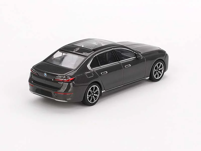 BMW i7 xDrive60 – Dravit Grey – LHD (Mini GT) Diecast 1:64 Scale Model - TSM MGT00818 - Image 2