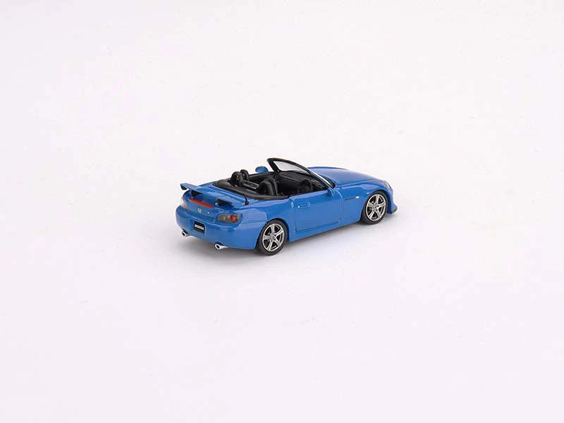CHASE Honda S2000 (AP2) Type S Apex Blue (Mini GT) Diecast 1:64 Scale Model - True Scale Miniatures MGT00376 - Image 3