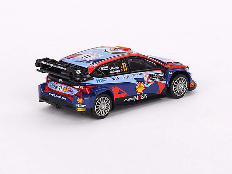 CHASE Hyundai i20 N Rally1 2023 Rally MonteCarlo 3rd Place #11 (Mini GT) Diecast 1:64 Scale Model - TSM MGT00710 - Image 3