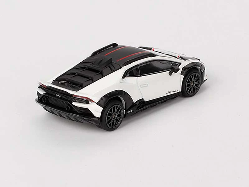 CHASE Lamborghini Huracán Sterrato – Bianco Asopo (Mini GT) Diecast 1:64 Scale Model - TSM MGT00763 - Image 3
