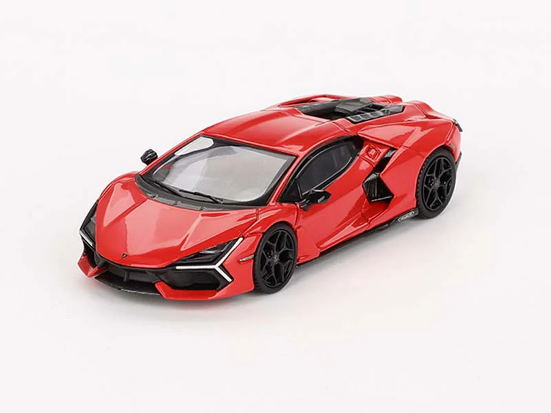 CHASE Lamborghini Revuelto Arancio Dac Lucido (Mini GT) Diecast 1:64 Scale Model - TSM MGT00774 - Image 2