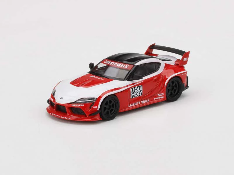 CHASE LB★WORKS Toyota GR Supra Liqui Moly (MiJo Exclusive) Diecast 1:64 Scale Model - True Scale Miniatures MGT00290 - Image 2