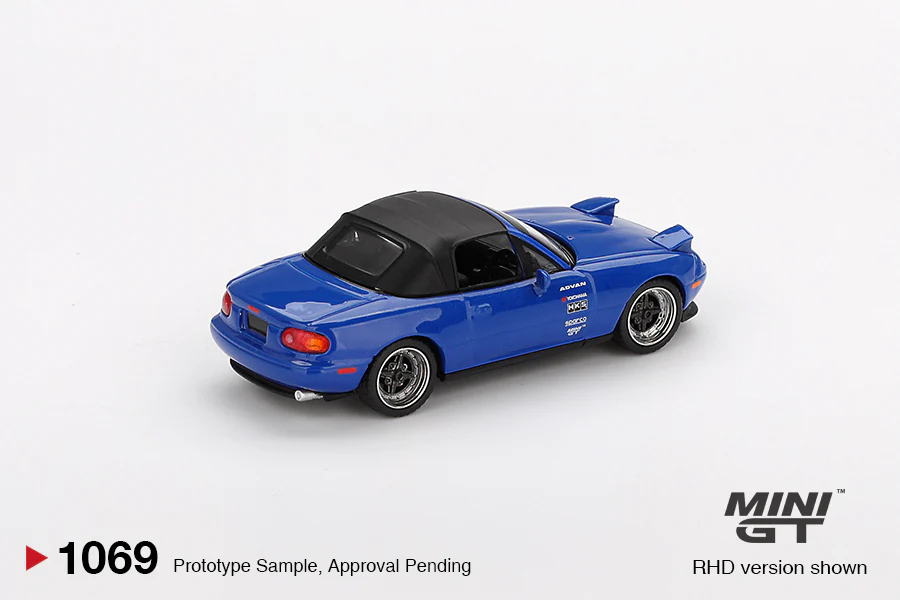 Mazda Miata MX-5 (NA) Tuned Version – Dark Blue Diecast 1:64 Scale Model - TSM MGT01069 - Image 2