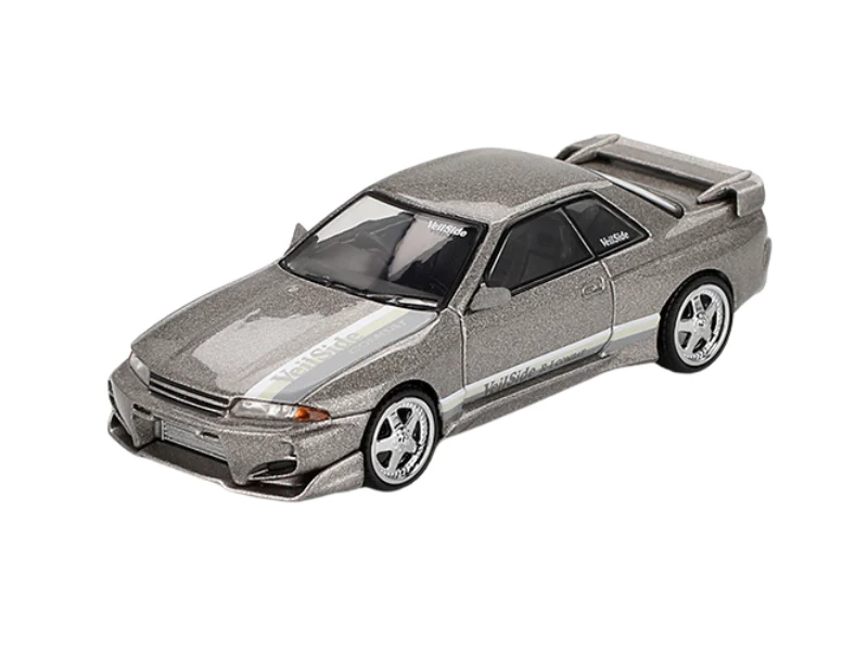Nissan Skyline GT-R (R32) Veilside Combat C-I – Veilside Combat Grey (Mini GT) Diecast 1:64 Scale Model - TSM MGT00971