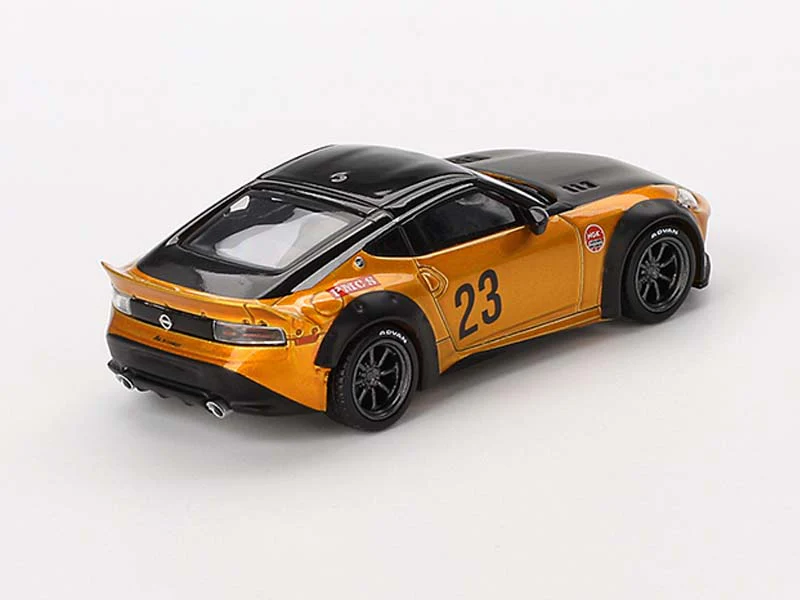 Nissan Z LB-NATION WORKS – LB Gold (Mini GT) Diecast 1:64 Scale Model - TSM MGT00782 - Image 2