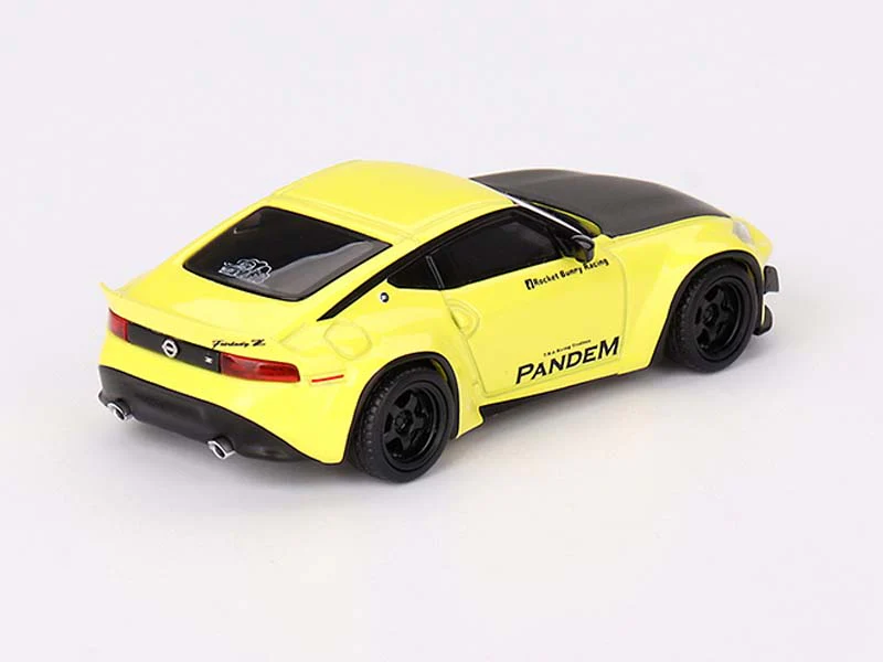 Nissan Z Pandem – Ikazuchi Yellow (Mini GT) Diecast 1:64 Scale Model - TSM MGT00752 - Image 2
