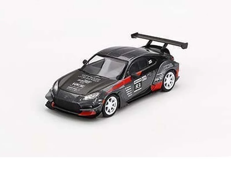 Toyota GR86 Larry Chen’s HKS Turbocharged GR86 – Grey (Mini GT) Diecast 1:64 Scale Model - TSM MGT00820