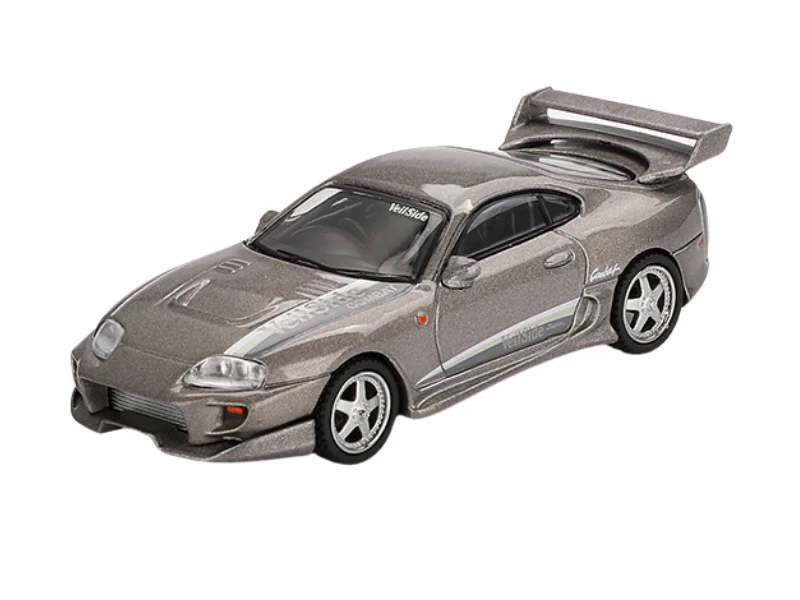 Toyota Supra VeilSide Combat V-II – Combat Grey (Mini GT) Diecast 1:64 Scale Model - TSM MGT00978