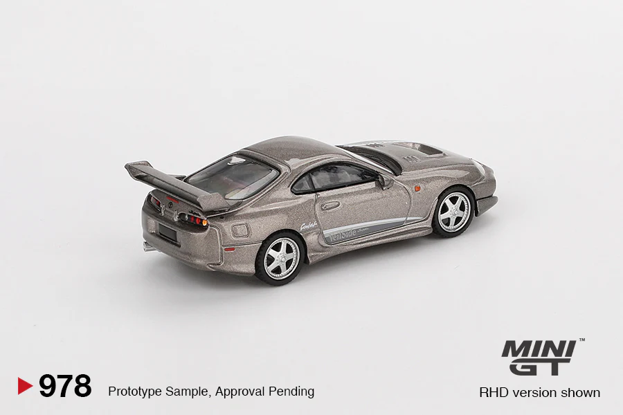 Toyota Supra VeilSide Combat V-II – Combat Grey (Mini GT) Diecast 1:64 Scale Model - TSM MGT00978 - Image 2