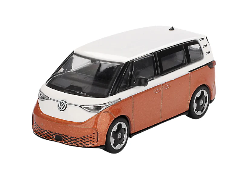 Volkswagen ID.Buzz – Candy White / Energetic Orange Diecast 1:64 Scale Model - TSM MGT01061