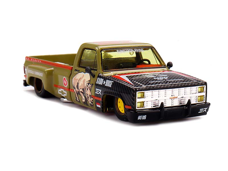 Chevrolet Silverado - Sumatran Rhino (Kaido House x Mini GT x Mizu Diecast) Diecast 1:64 Scale Model - TSM KHMG153