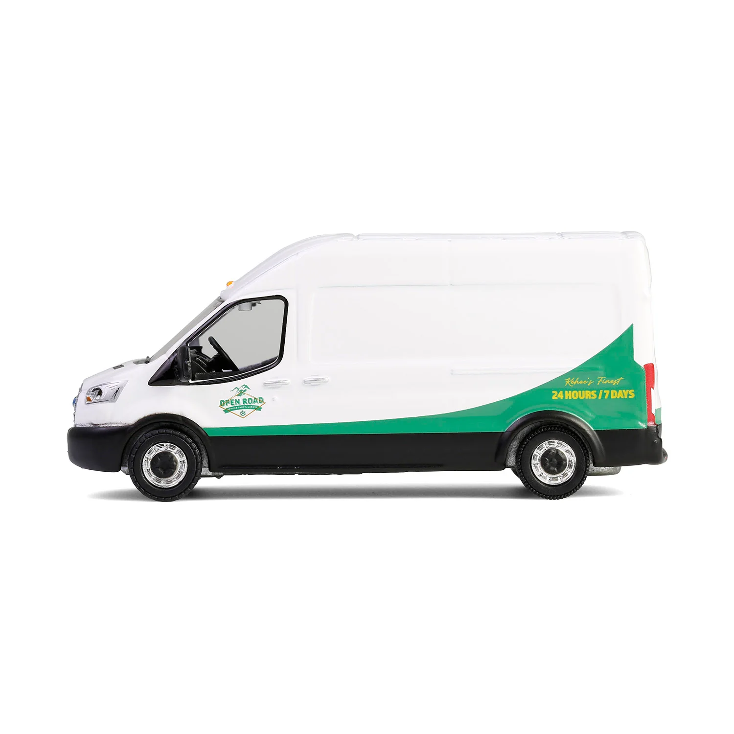 CHROME CHASE 2015 Ford Transit Cold Pursuit 2019 (Hollywood Series 43) Diecast 1:64 Scale Model - Greenlight 62040F - Image 3