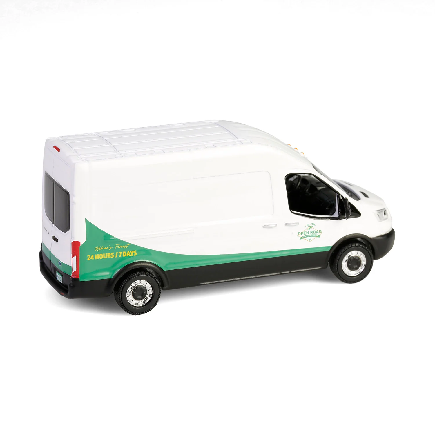 CHROME CHASE 2015 Ford Transit Cold Pursuit 2019 (Hollywood Series 43) Diecast 1:64 Scale Model - Greenlight 62040F - Image 5