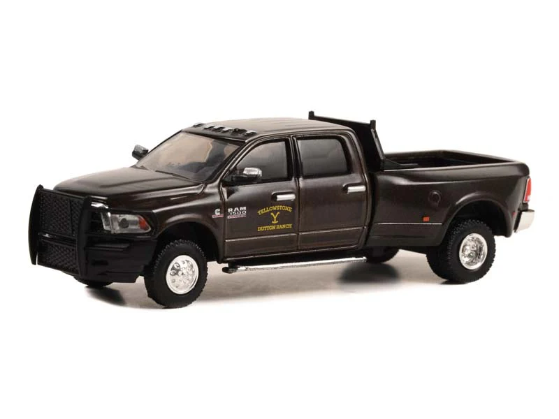 48 PACK 2017 Ram 3500 Laramie Dually - Yellowstone Dutton Ranch (Hollywood Series 38) Diecast 1:64 Scale Model - Greenlight 44980F - Image 2