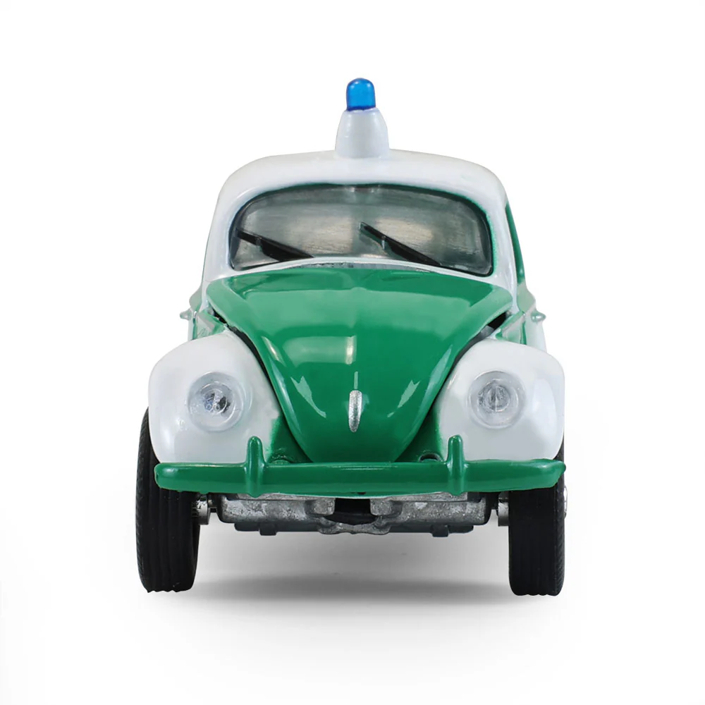 Classic Volkswagen Beetle - Koblenz Germany Polizei (Hot Pursuit Series 47) Diecast 1:64 Scale Model - Greenlight 43050A - Image 4