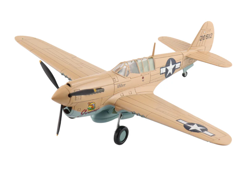 Curtiss-Wright P-40N Warhawk (Geronimo!) Lt. Bruce Campbell, 45th FS Dec., 1943 Diecast 1:72 Scale Model - Hobby Master HA5511