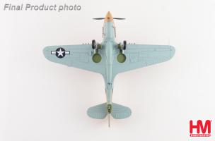 Curtiss-Wright P-40N Warhawk (Geronimo!) Lt. Bruce Campbell, 45th FS Dec., 1943 Diecast 1:72 Scale Model - Hobby Master HA5511 - Image 6