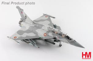 Dassault Aviation Rafale DQ QA209, Qatar Emiri Air Force 2021 Diecast 1:72 Scale Model - Hobby Master HA9613 - Image 3