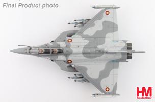 Dassault Aviation Rafale DQ QA209, Qatar Emiri Air Force 2021 Diecast 1:72 Scale Model - Hobby Master HA9613 - Image 7