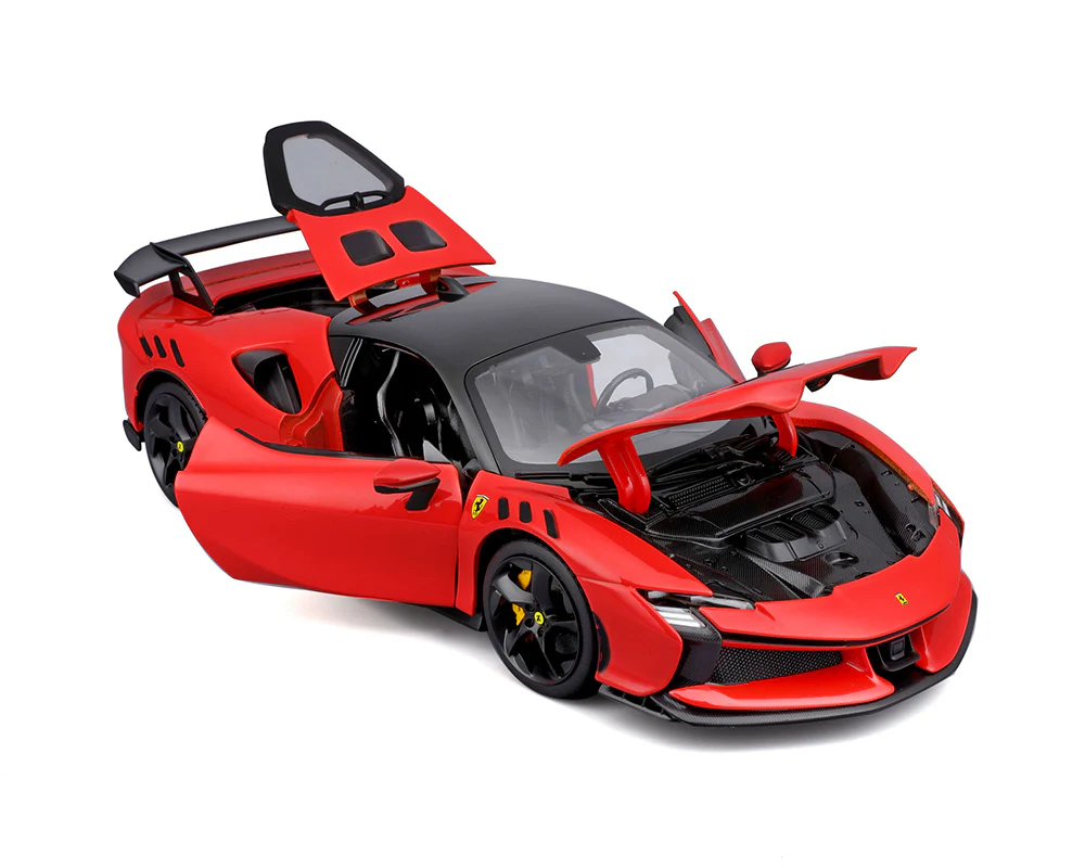 Ferrari SF90 XX Stradale – Red Diecast 1:18 Scale Model - Bburago 16020RD - Image 4