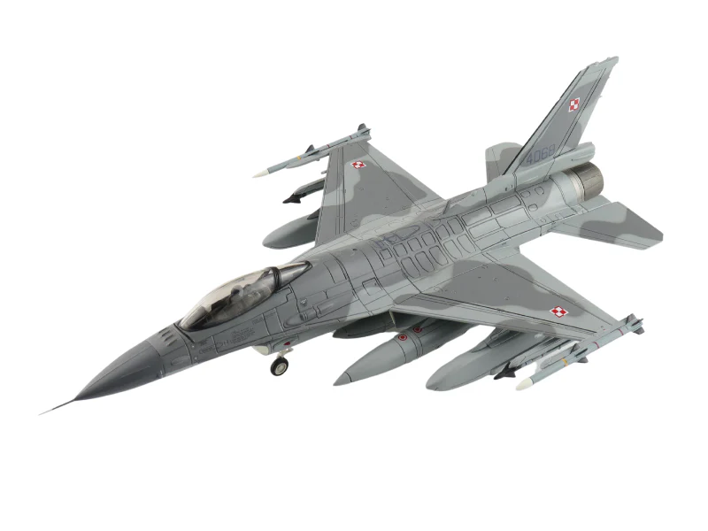 General Dynamics F-16C Polish Air Force 4068, 32. Baza Lotnictwa Taktycznego, Łask, listopad 2019 Diecast 1:72 Scale Model - Hobby Master HA38040