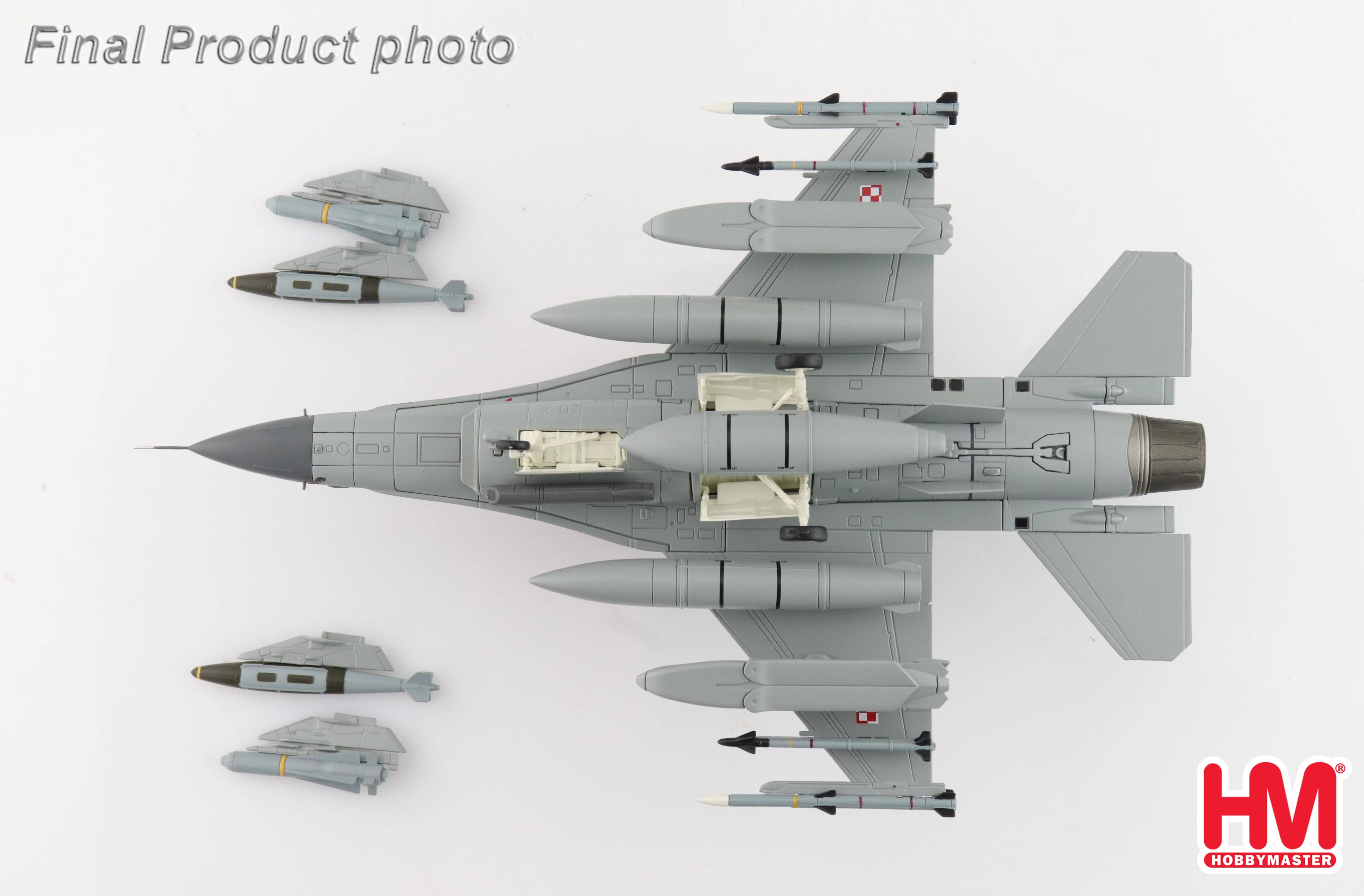 General Dynamics F-16C Polish Air Force 4068, 32. Baza Lotnictwa Taktycznego, Łask, listopad 2019 Diecast 1:72 Scale Model - Hobby Master HA38040 - Image 9