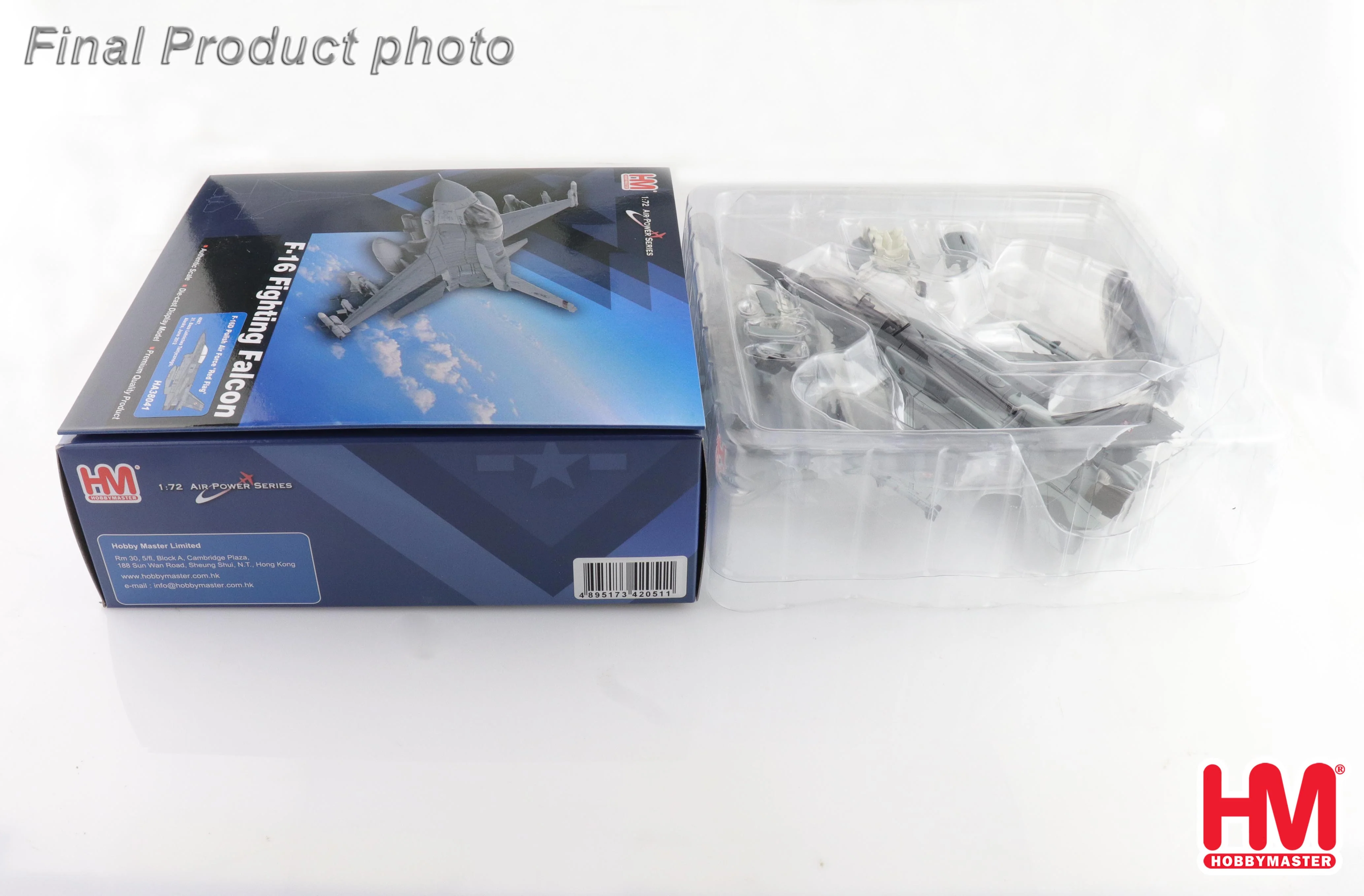 General Dynamics F-16D Polish Air Force (Red Flag) 4087, 31. Baza Lotnictwa Taktycznego, Alaska June 2012 Diecast 1:72 Scale Model - Hobby Master HA38041 - Image 8