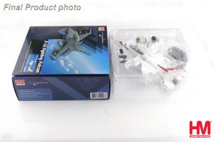 General Dynamics F-16D Thunderbirds No.7 plane USAF Nellis AFB 2017 Diecast 1:72 Scale Model - Hobby Master HA38045 - Image 8
