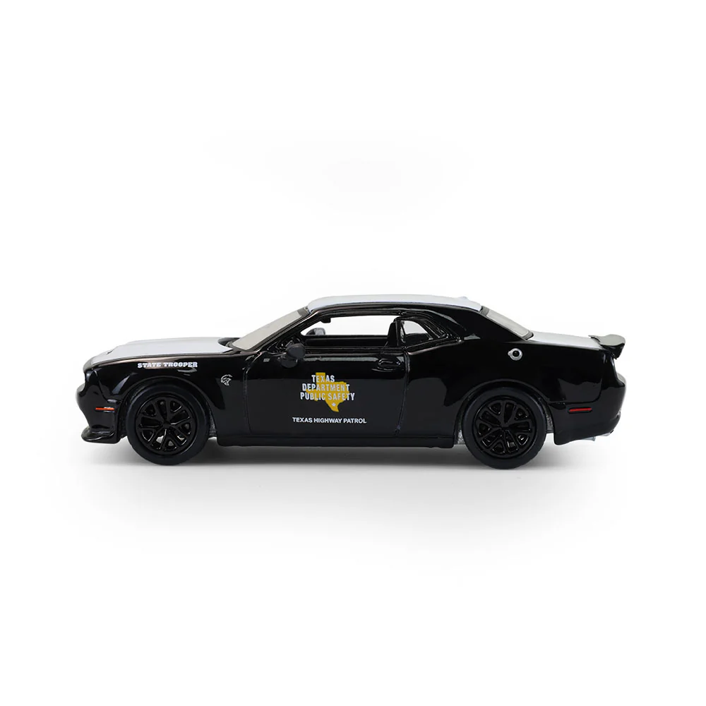 2020 Dodge Challenger SRT Hellcat - Texas Department of Public Safety (Hot Pursuit Series 47) Diecast 1:64 Scale Model - Greenlight 43050E - Image 3