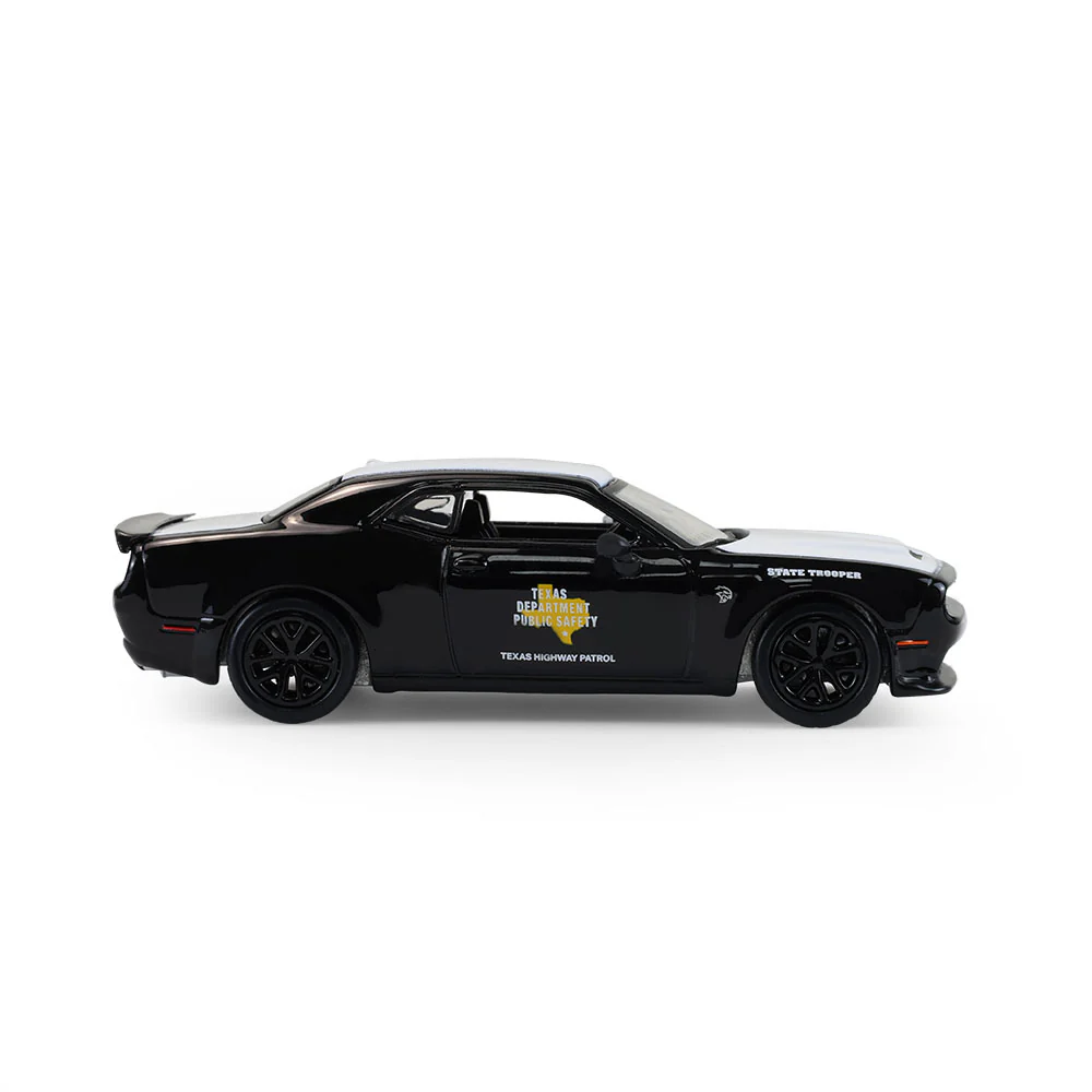 2020 Dodge Challenger SRT Hellcat - Texas Department of Public Safety (Hot Pursuit Series 47) Diecast 1:64 Scale Model - Greenlight 43050E - Image 4