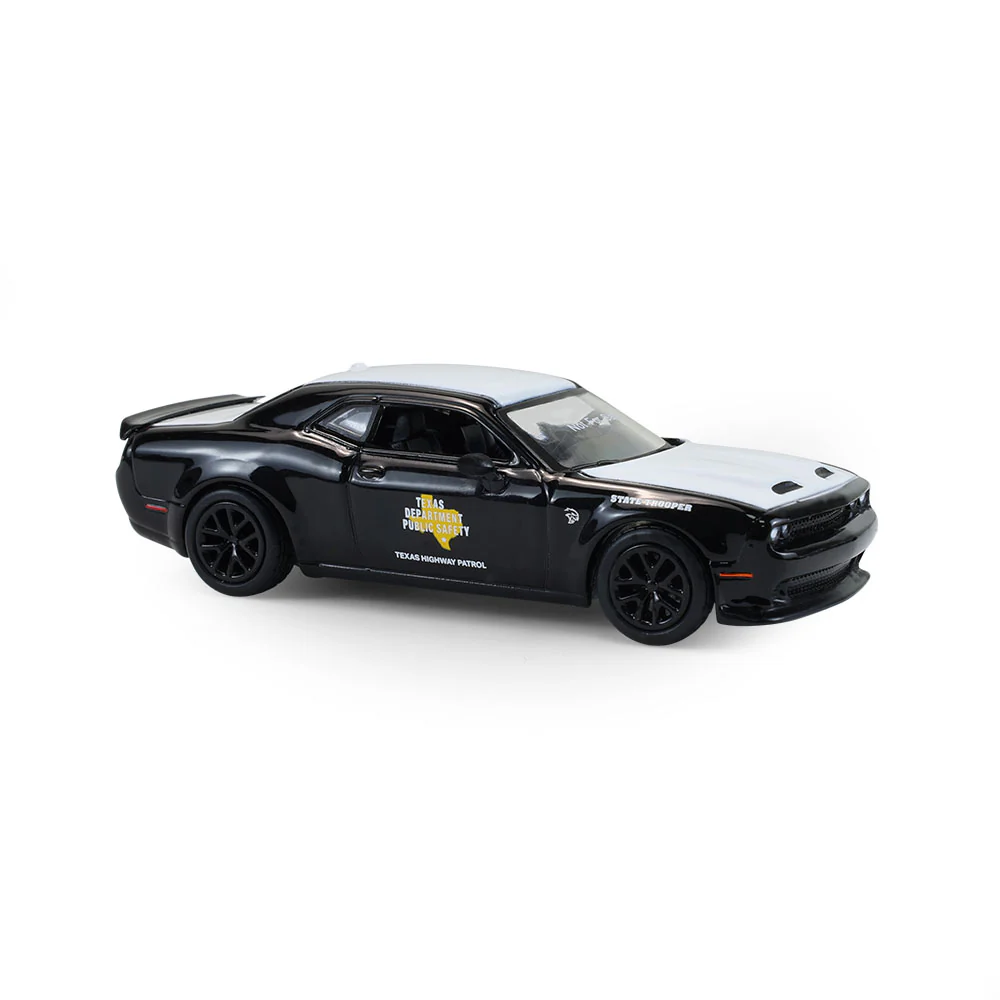 2020 Dodge Challenger SRT Hellcat - Texas Department of Public Safety (Hot Pursuit Series 47) Diecast 1:64 Scale Model - Greenlight 43050E - Image 5