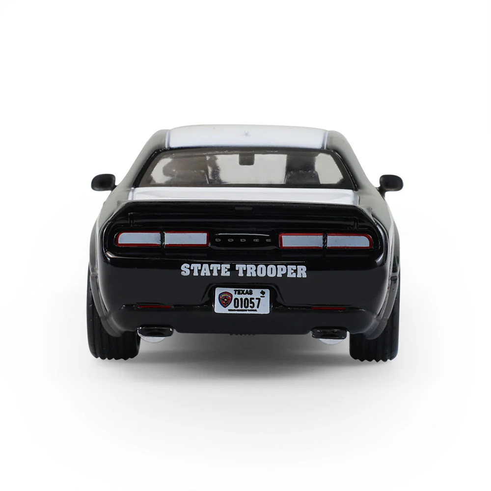 2020 Dodge Challenger SRT Hellcat - Texas Department of Public Safety (Hot Pursuit Series 47) Diecast 1:64 Scale Model - Greenlight 43050E - Image 6