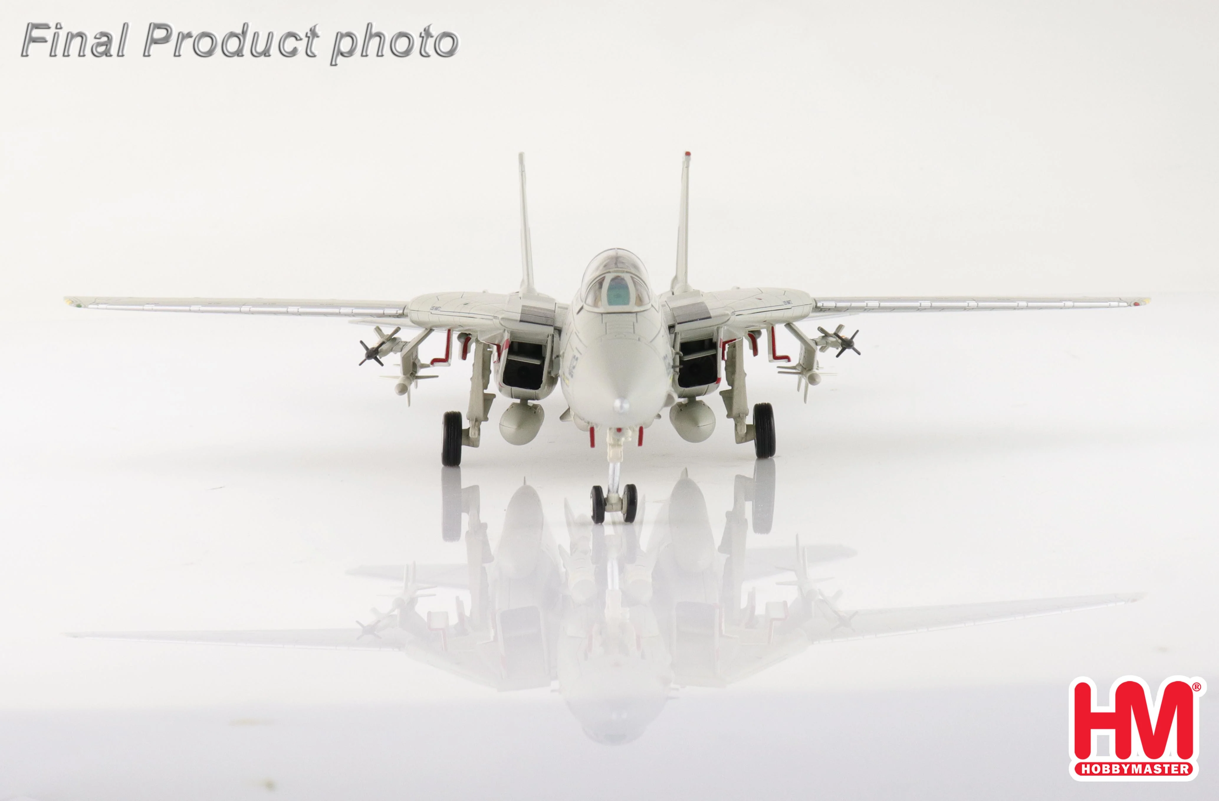 Grumman F-14A Tomcat (Sukhoi Killer) 160403 VF-41 USS Nimitz, August 1981 Diecast 1:72 Scale Model - Hobby Master HA5256 - Image 7