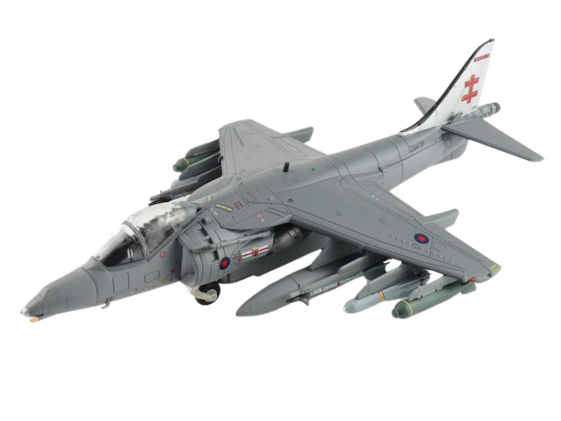 Harrier GR.9A ZG478, 41 (R) Sqn. RAF Coningsby Air Base March 2006 Diecast 1:72 Scale Model - Hobby Master HA2651