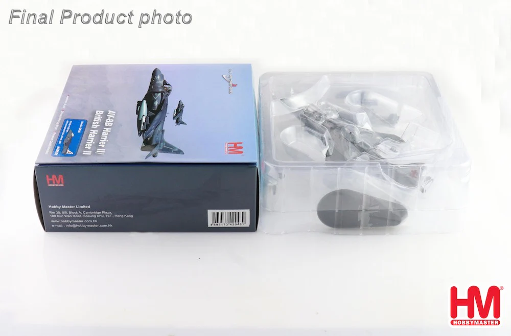 Harrier GR.9A ZG478, 41 (R) Sqn. RAF Coningsby Air Base March 2006 Diecast 1:72 Scale Model - Hobby Master HA2651 - Image 2